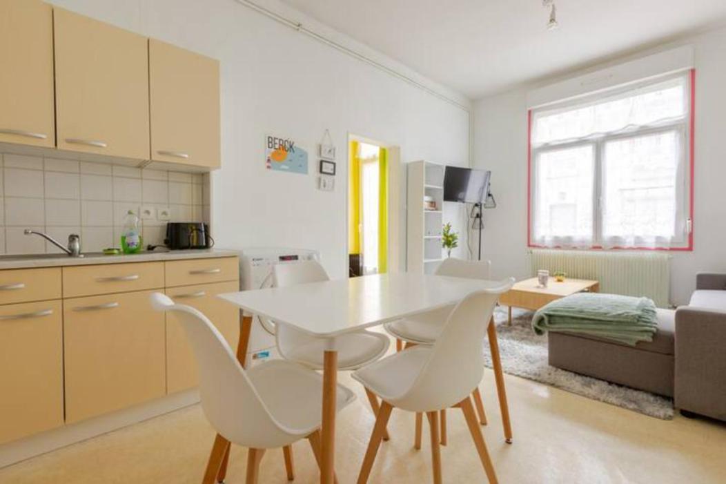 ++++ Central Charmant 70M2 Avec Balcon, Mer A 200 M Et Rue Pietonne A 300 M ++++ Berck Buitenkant foto